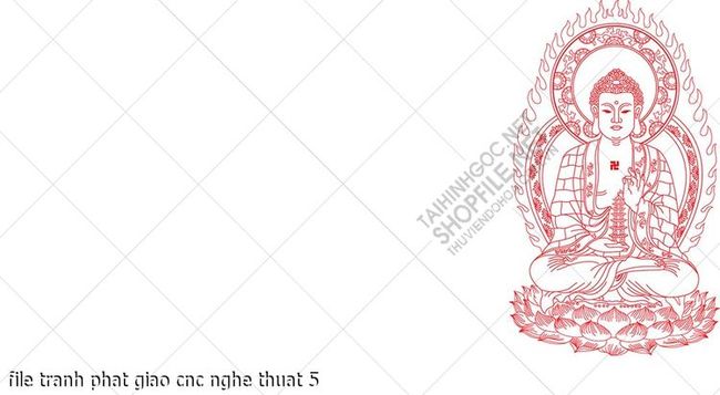 file vector tranh phat giao cnc nghe thuat 5